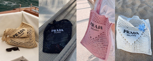 prada raffia bags 