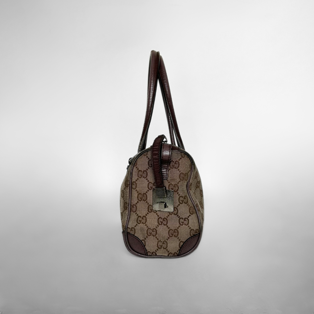 Gucci Gucci Boston Bag Monogram Canvas - Handbags - Etoile Luxury Vintage