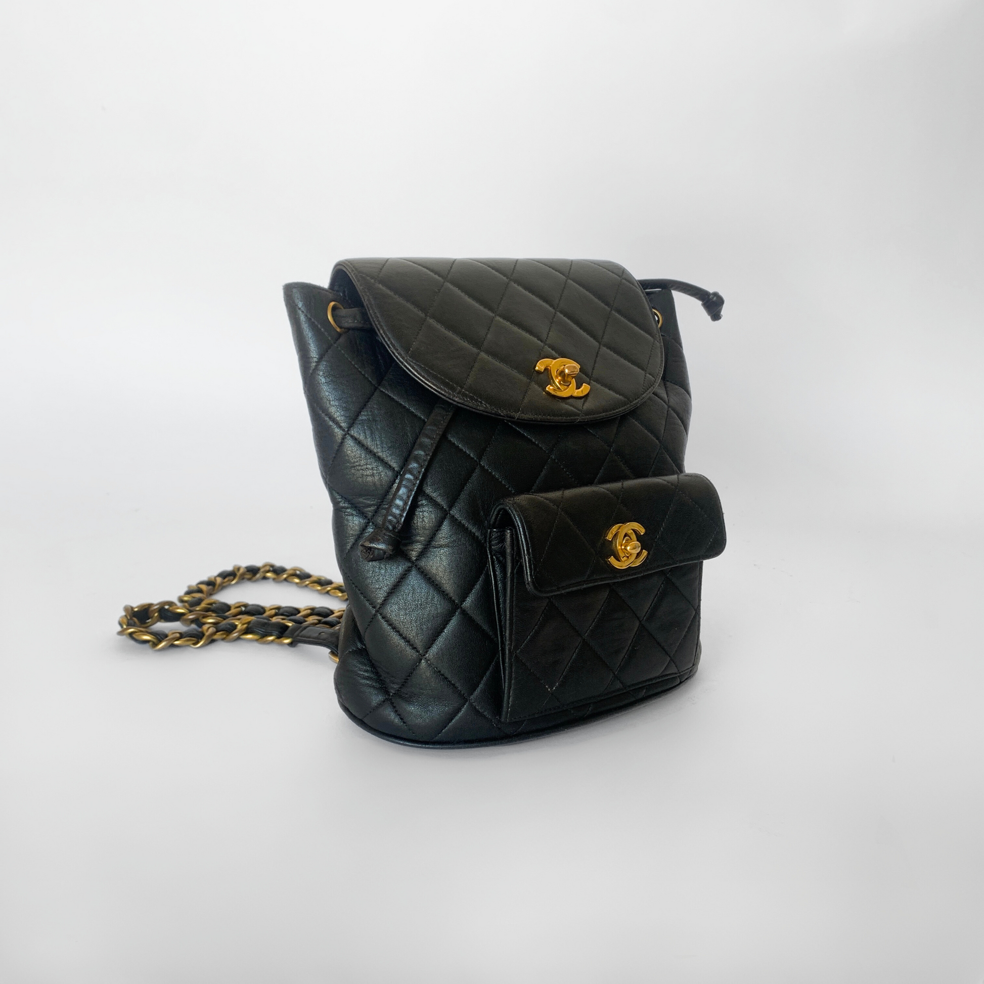 Chanel Chanel Duma Backpack Lambskin Leather - Backpacks - Etoile Luxury Vintage