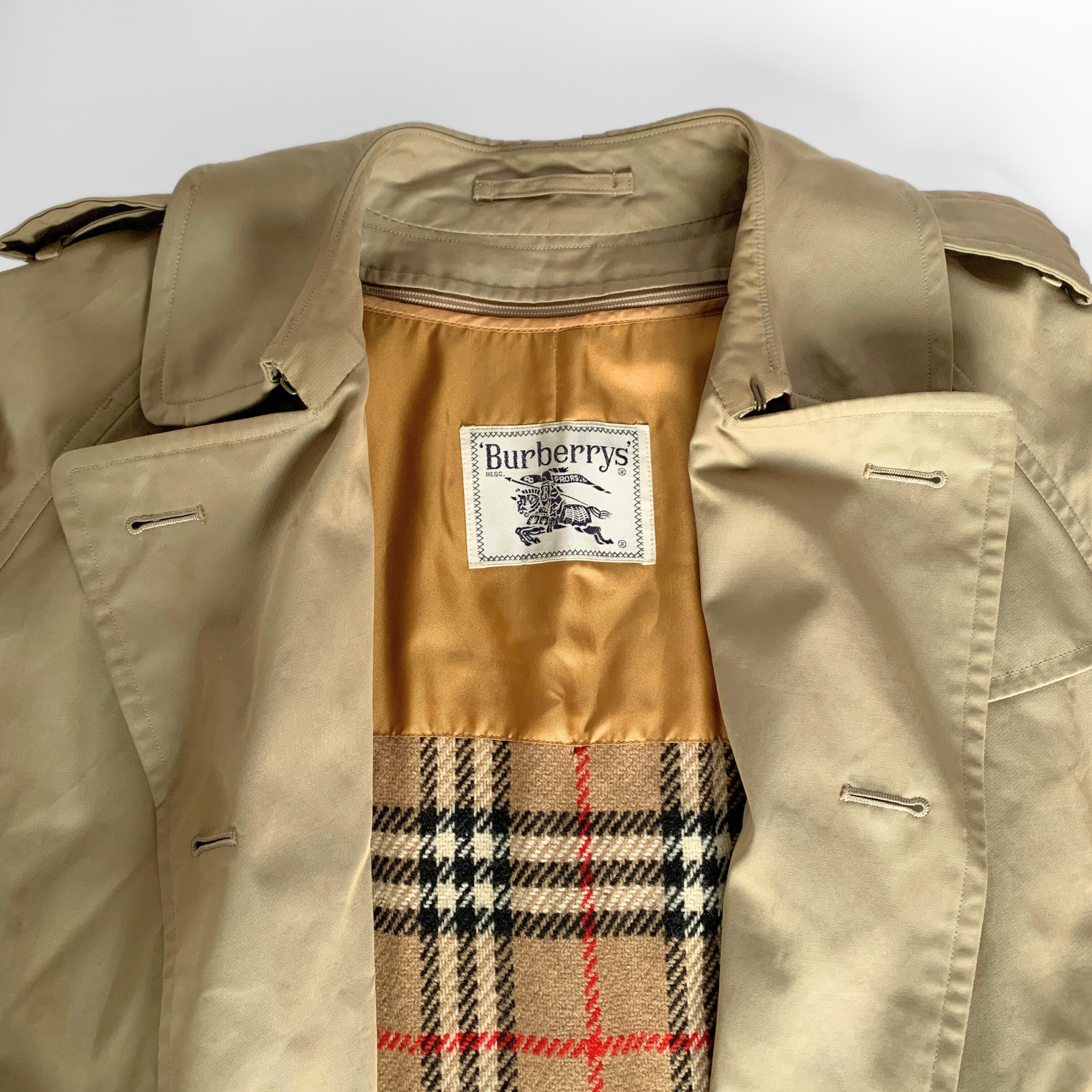 Vintage Burberry Trench Coat Amsterdam