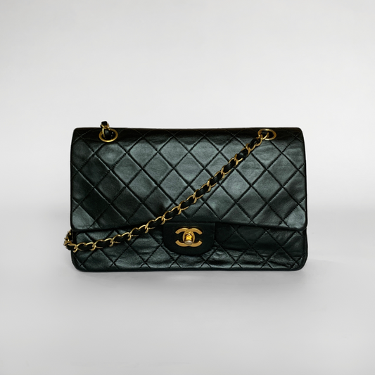 Chanel Chanel Classic Double Flap Bag Medium Lambskin Leather - Shoulder bags - Etoile Luxury Vintage