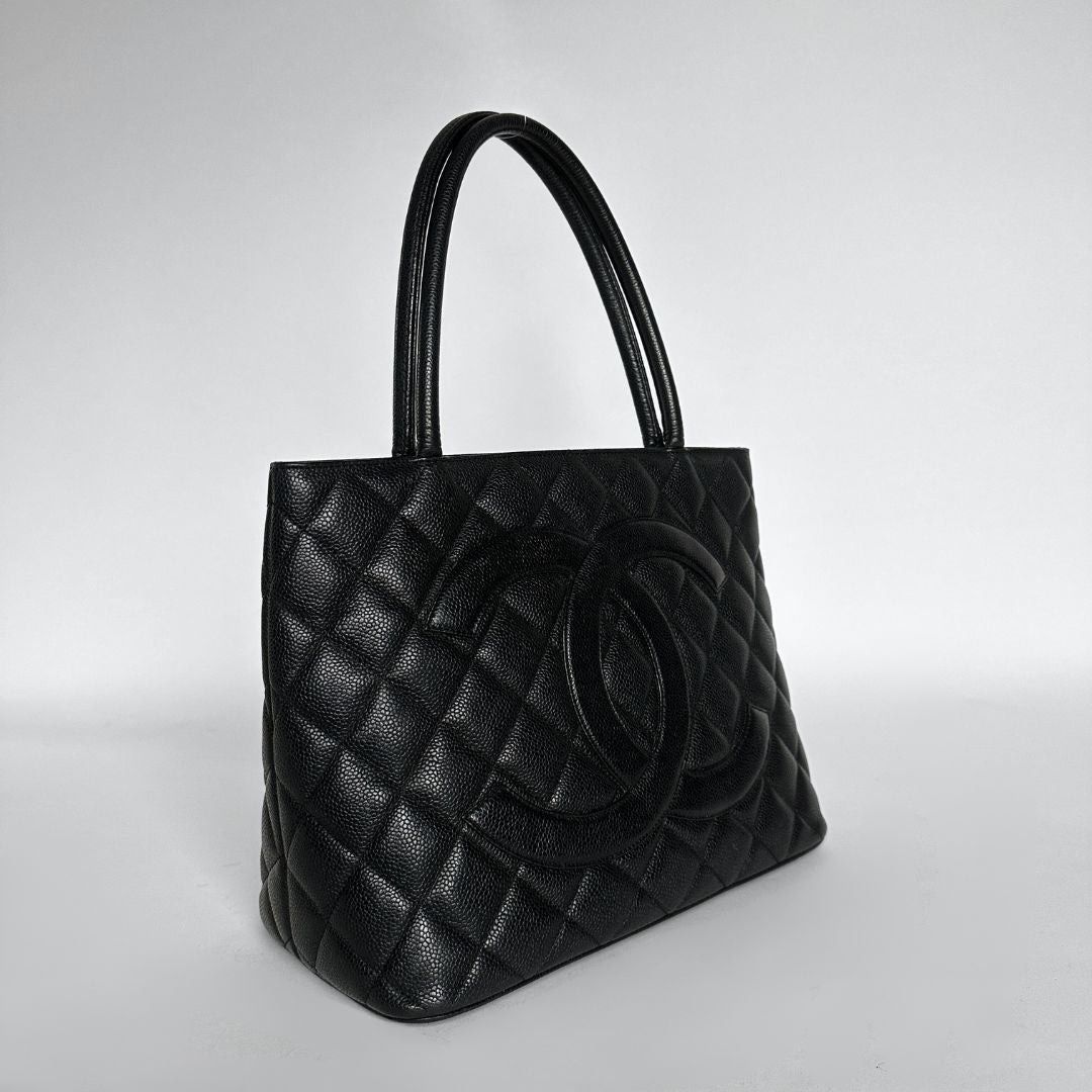 Chanel Chanel Medaillon Caviar Leather - Handbags - Etoile Luxury Vintage