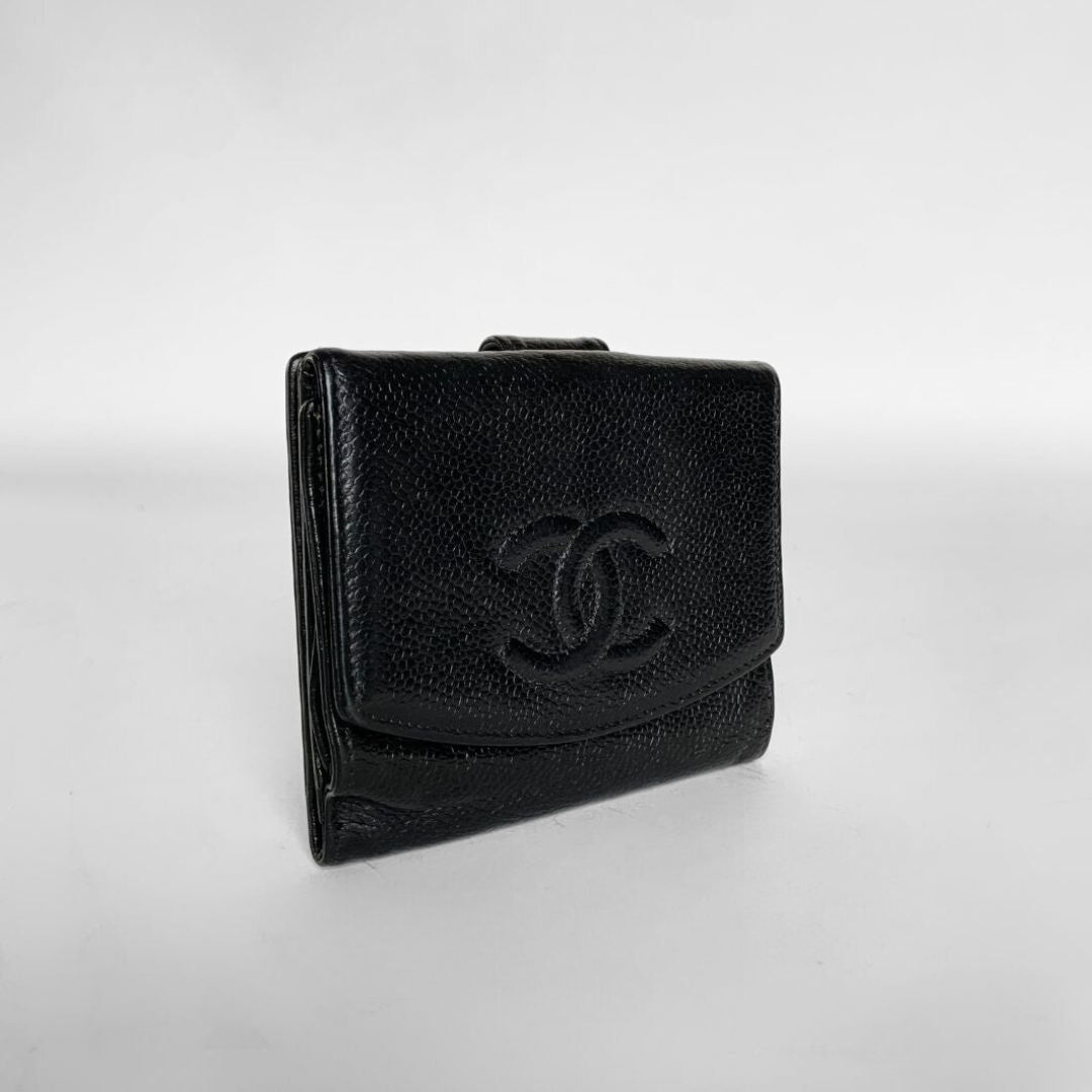 Chanel Chanel CC Wallet Small Caviar Leather - Wallets - Etoile Luxury Vintage