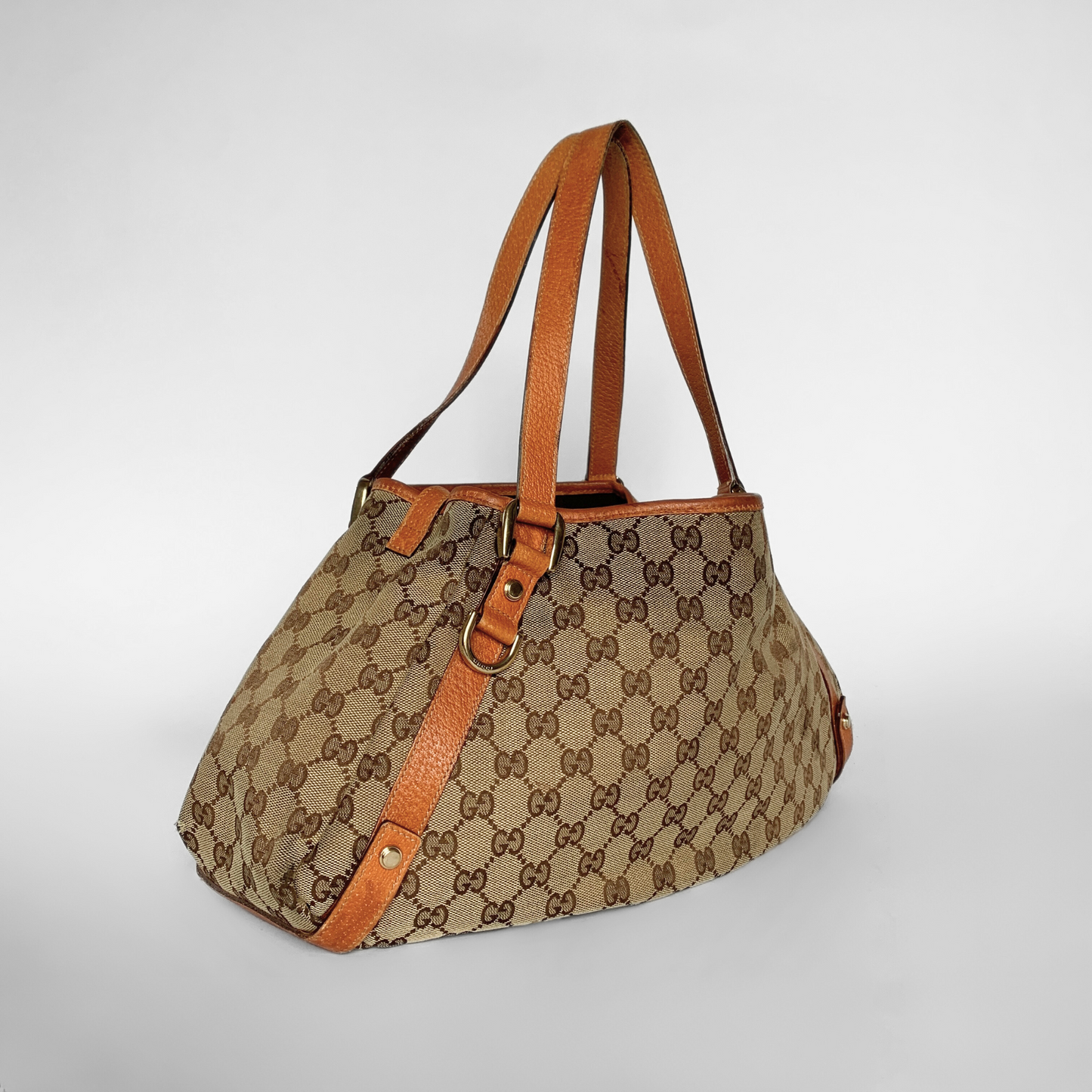 Gucci Gucci Abbey One Shopper Monogram Canvas - Shoppers - Etoile Luxury Vintage