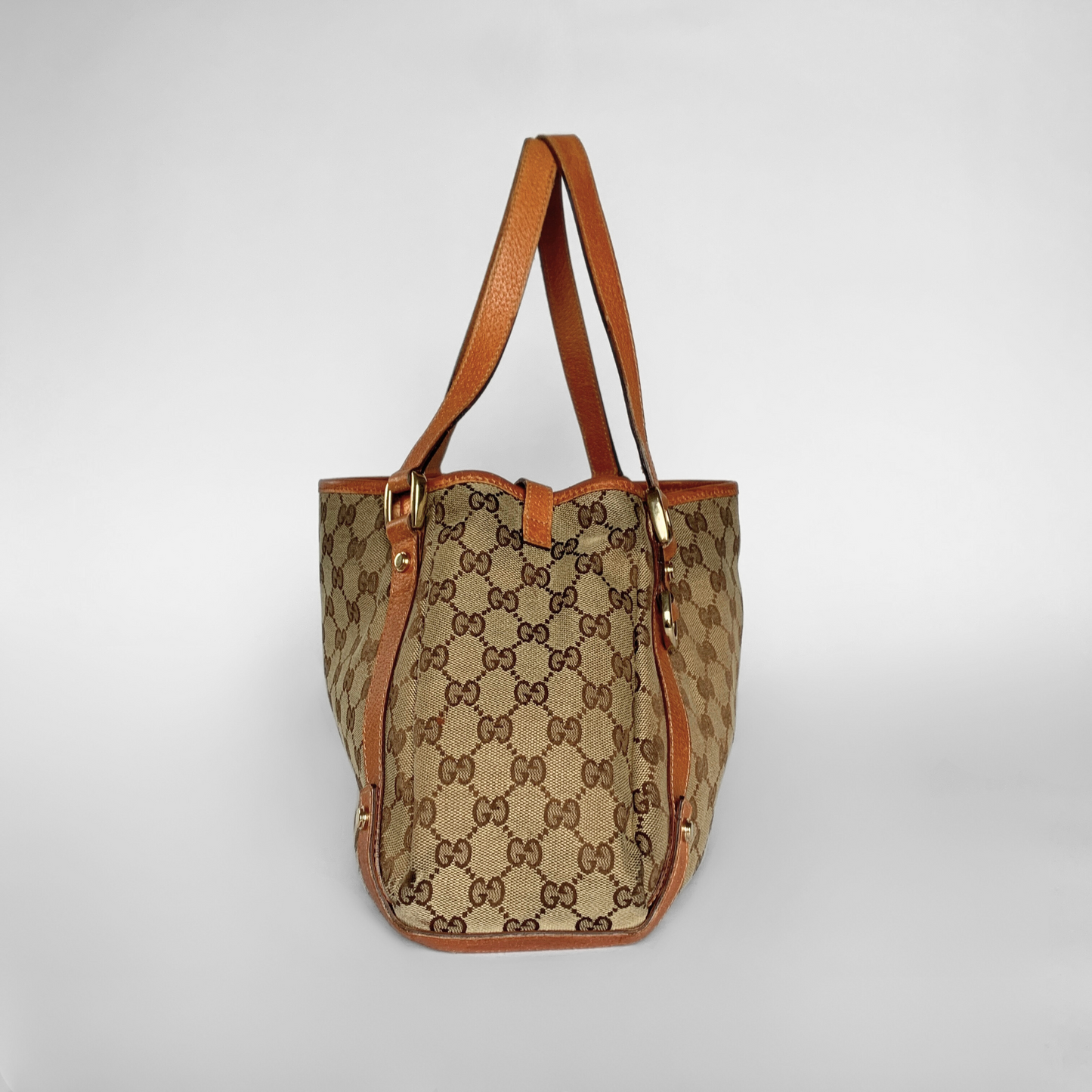 Gucci Gucci Abbey One Shopper Monogram Canvas - Shoppers - Etoile Luxury Vintage