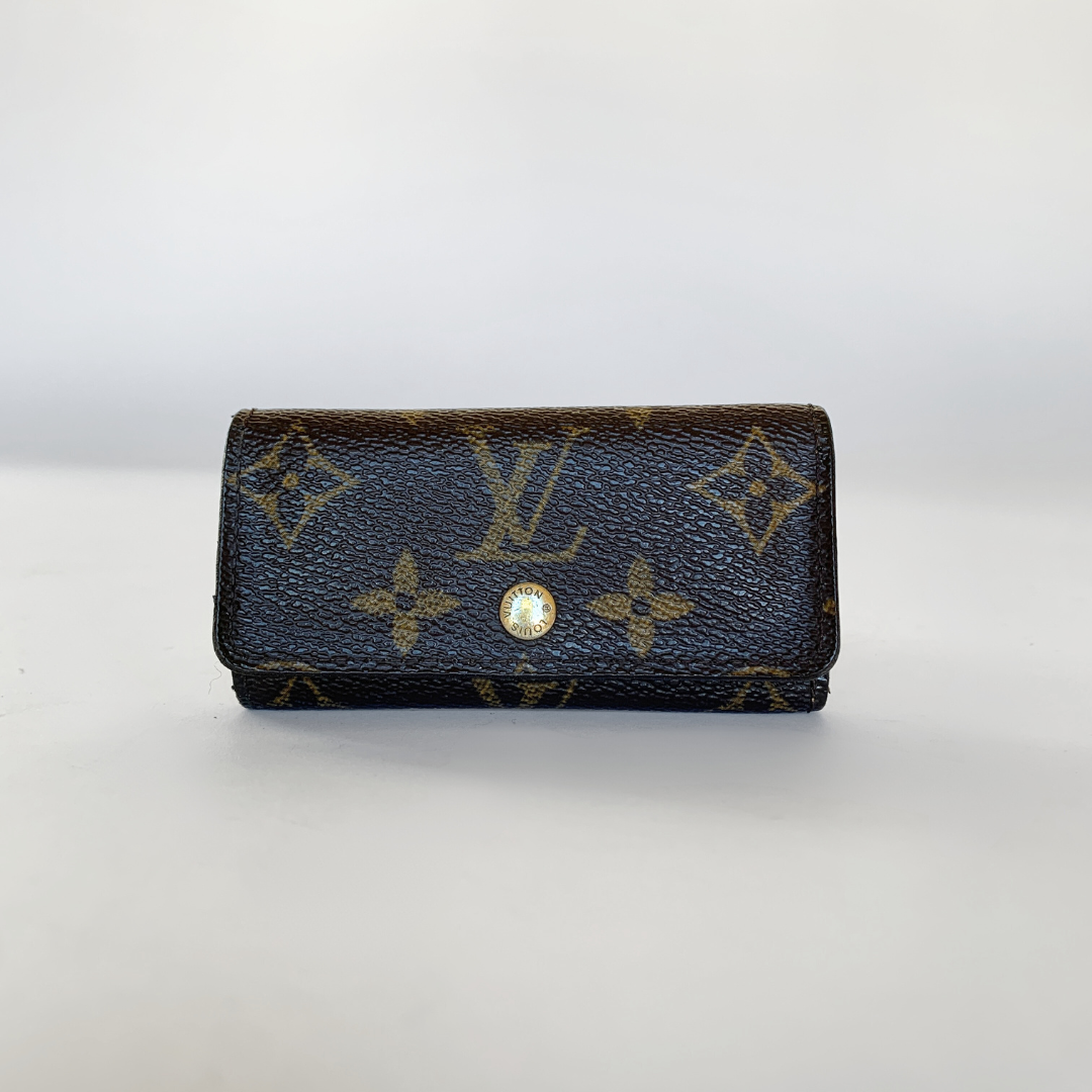 Louis Vuitton Louis Vuitton 4 Key Holder Monogram Canvas - Key holders - Etoile Luxury Vintage