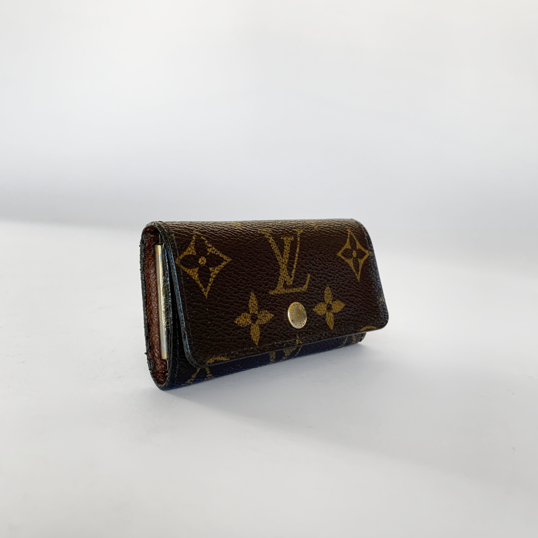 Louis Vuitton Louis Vuitton 4 Key Holder Monogram Canvas - Key holders - Etoile Luxury Vintage