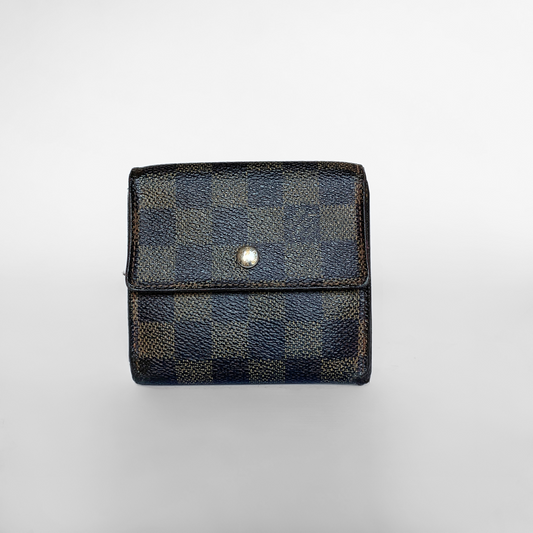 Louis Vuitton Druk Wallet Damier Ebene Canvas