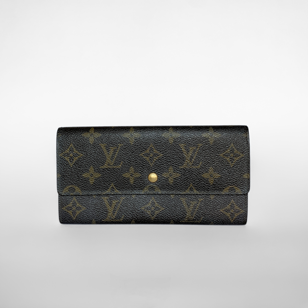 Louis Vuitton Louis Vuitton Wallet Large Monogram Canvas - Wallets - Etoile Luxury Vintage