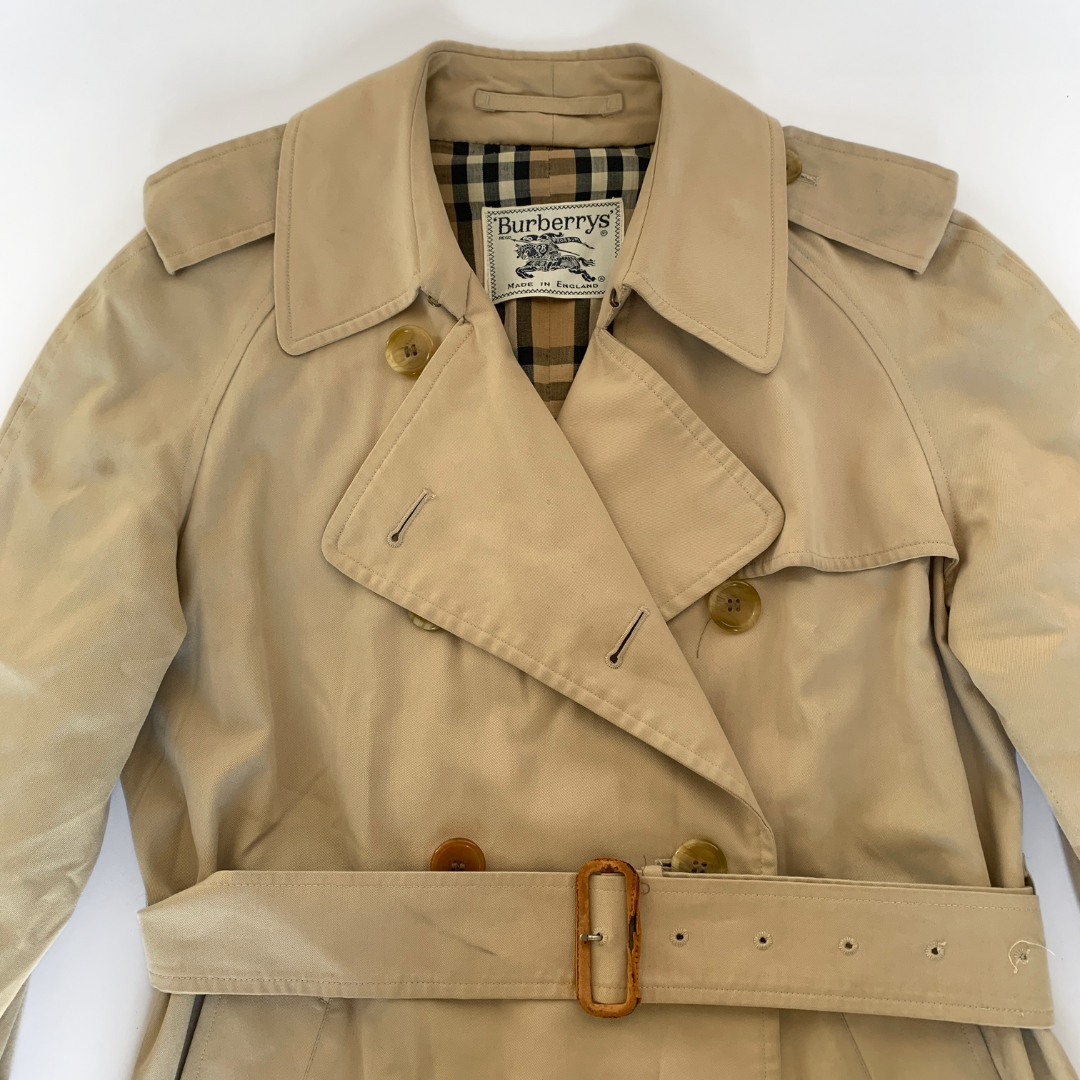 Burberry Burberry Trench Coat Cotton - Clothing - Etoile Luxury Vintage