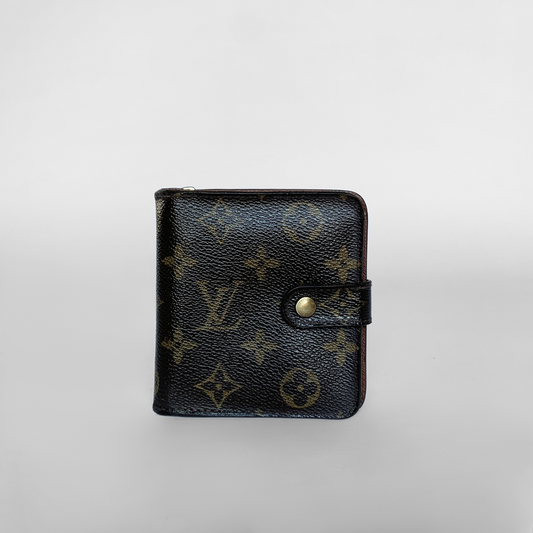 Louis Vuitton Zipper Wallet Monogram Canvas