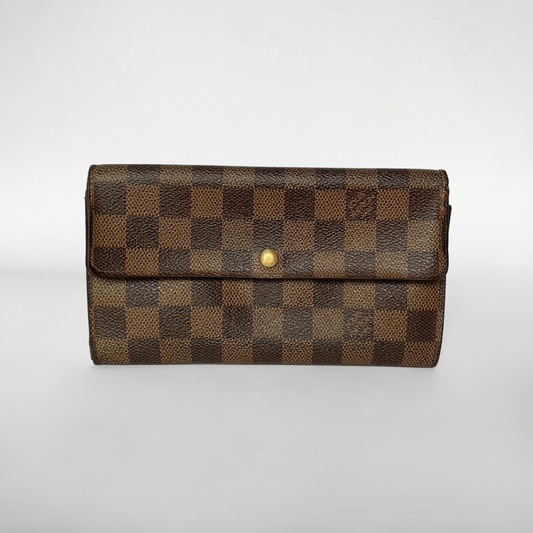 Louis Vuitton Louis Vuitton Wallet Large Damier Ebene Canvas - Wallets - Etoile Luxury Vintage