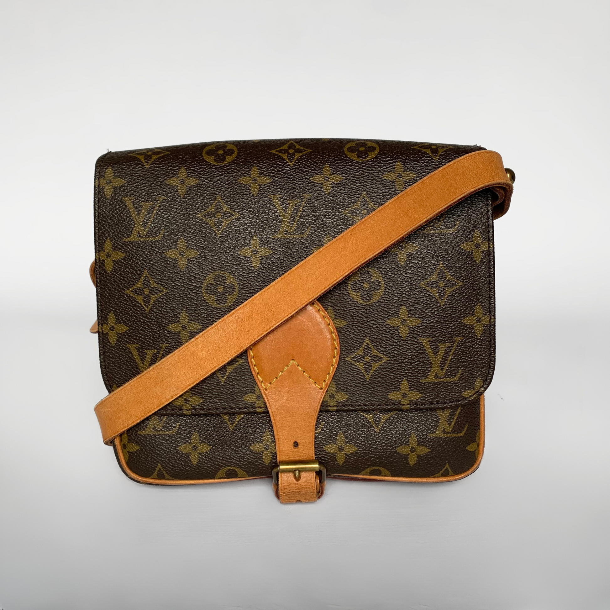 Louis Vuitton Louis Vuitton Cartouchi&egrave;re MM Monogram Canvas - Handbags - Etoile Luxury Vintage