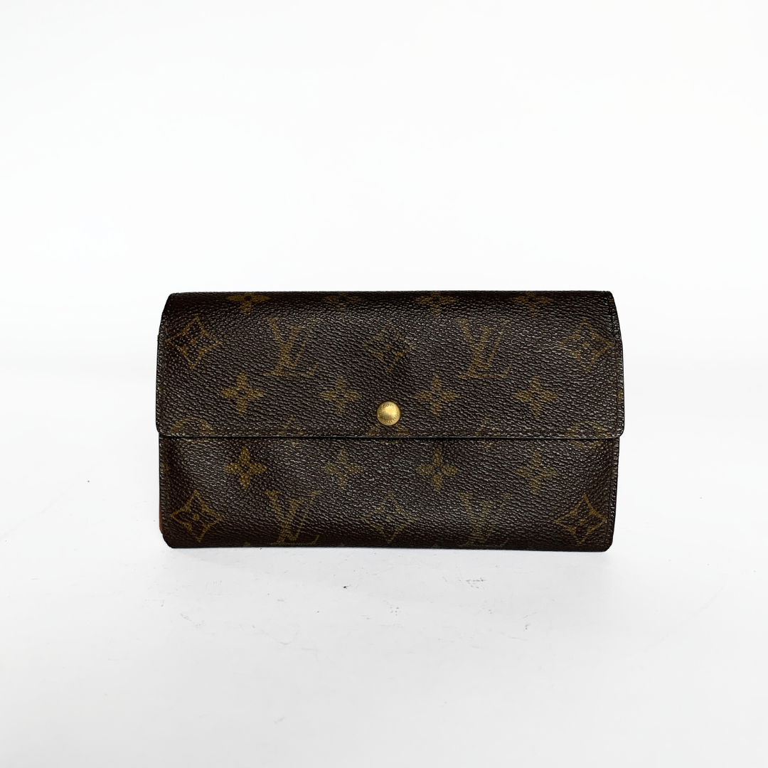 Louis Vuitton Louis Vuitton Wallet Large Monogram Canvas - Wallets - Etoile Luxury Vintage