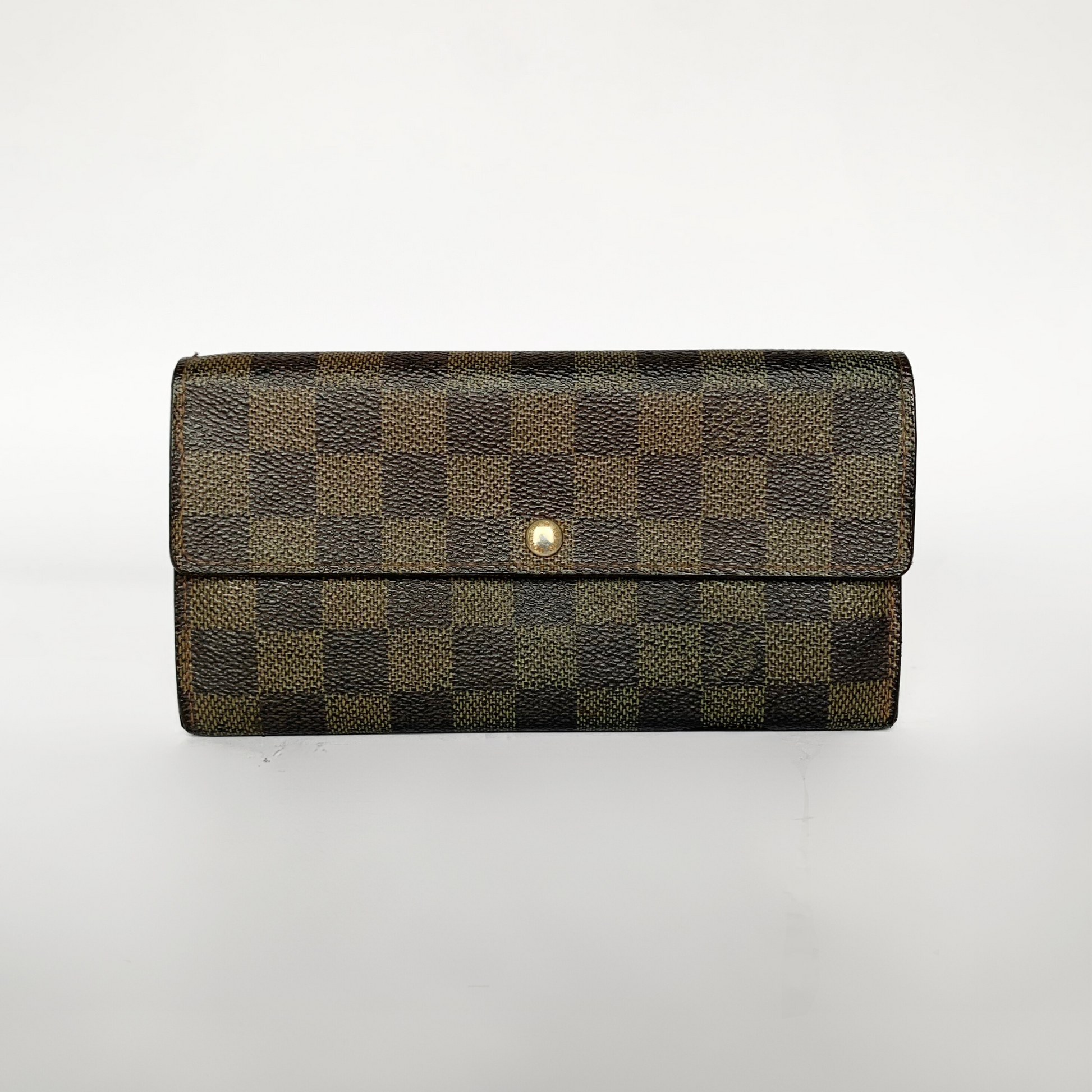 Louis Vuitton Louis Vuitton Wallet Large Damier Ebene Canvas - Wallets - Etoile Luxury Vintage