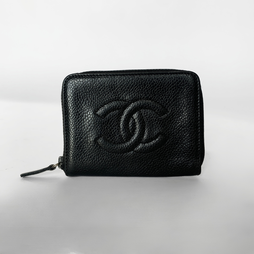 Chanel Chanel CC Key Holder Wallet Caviar Leather - Key holders - Etoile Luxury Vintage