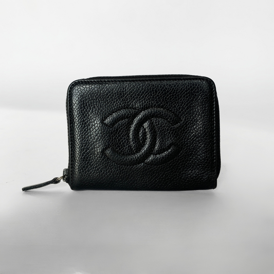 Chanel Chanel CC Key Holder Wallet Caviar Leather - Key holders - Etoile Luxury Vintage