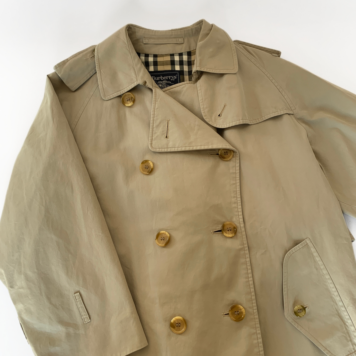 Burberry Burberry Trench Coat Cotton - Clothing - Etoile Luxury Vintage