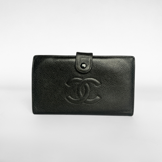 Chanel CC Wallet Large Caviar Leather