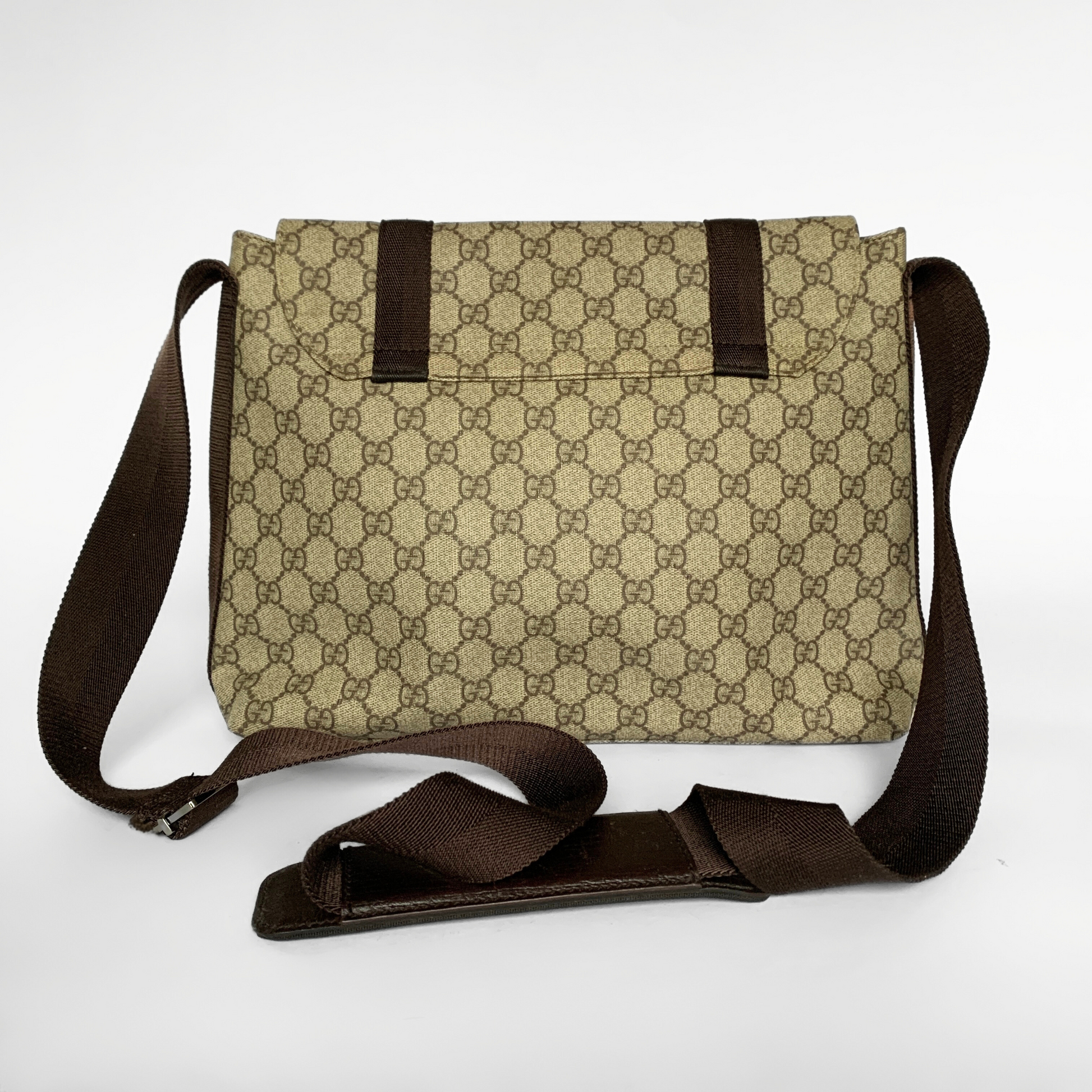 Gucci Gucci Messenger Bag Monogram Canvas - Crossbody bags - Etoile Luxury Vintage