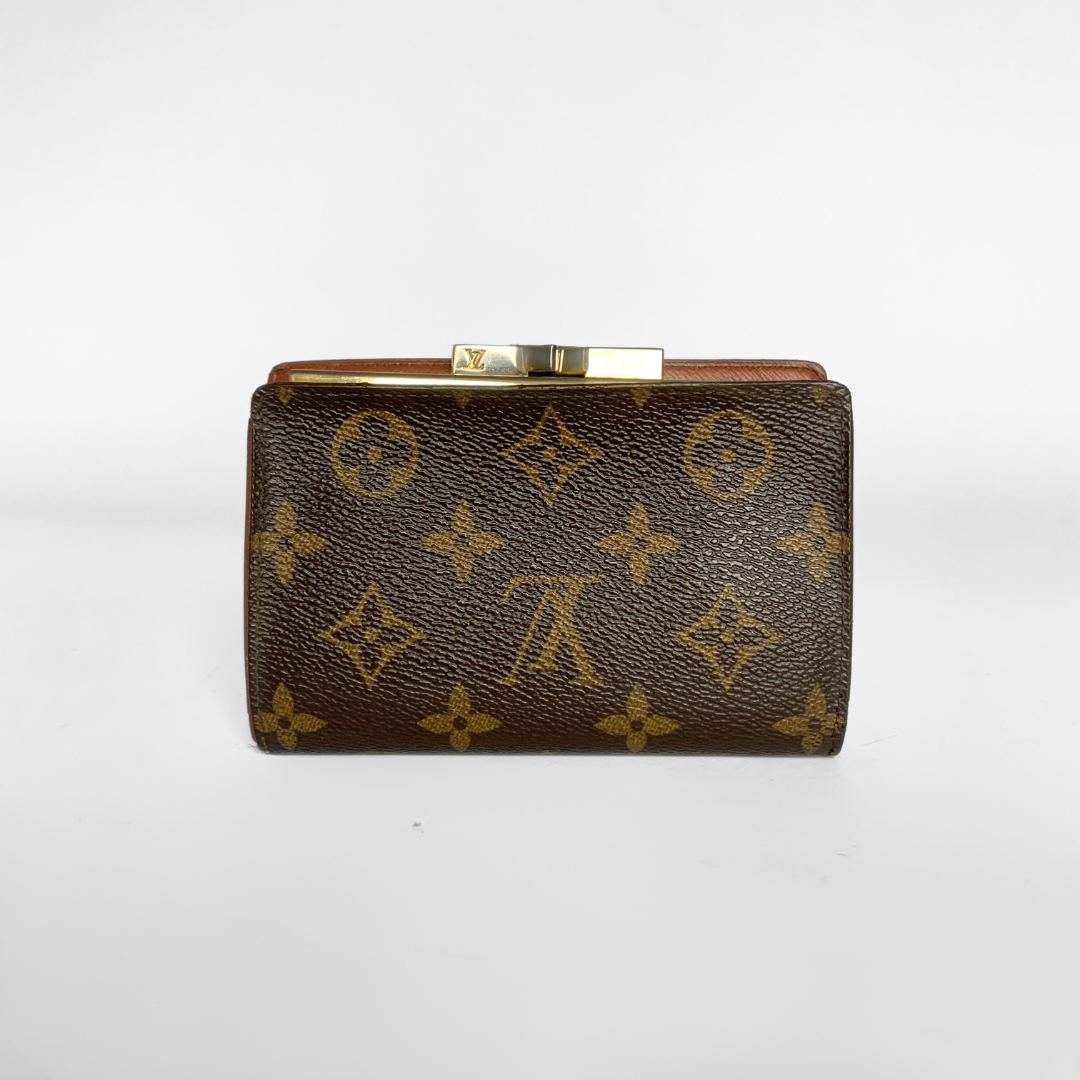 Louis Vuitton Clip Wallet Monogram Canvas