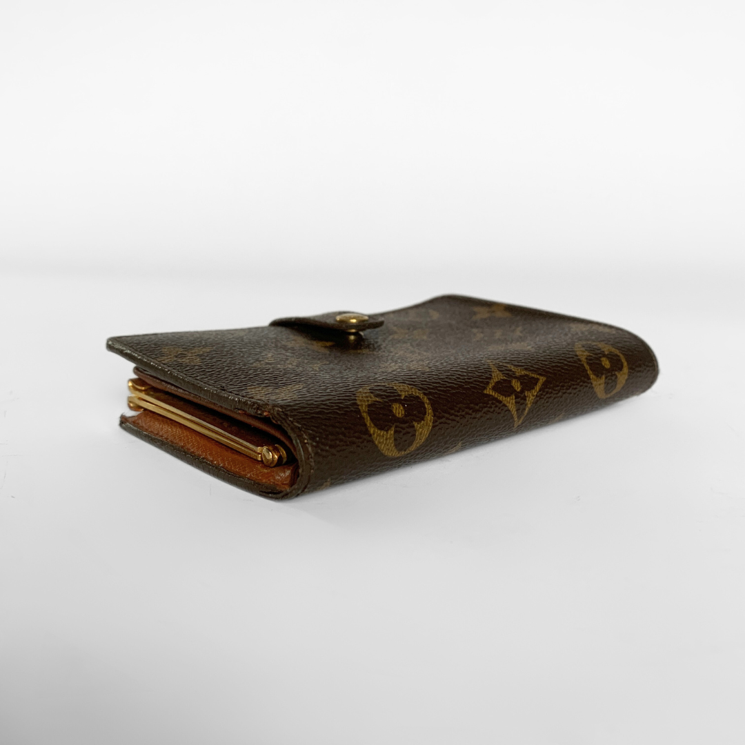 Louis Vuitton Clip Wallet Monogram Canvas