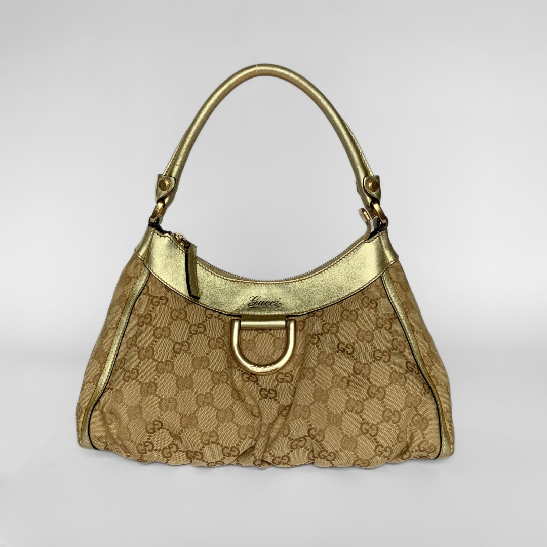 Gucci Abbey D-Ring Shoulderbag Monogram Fabric