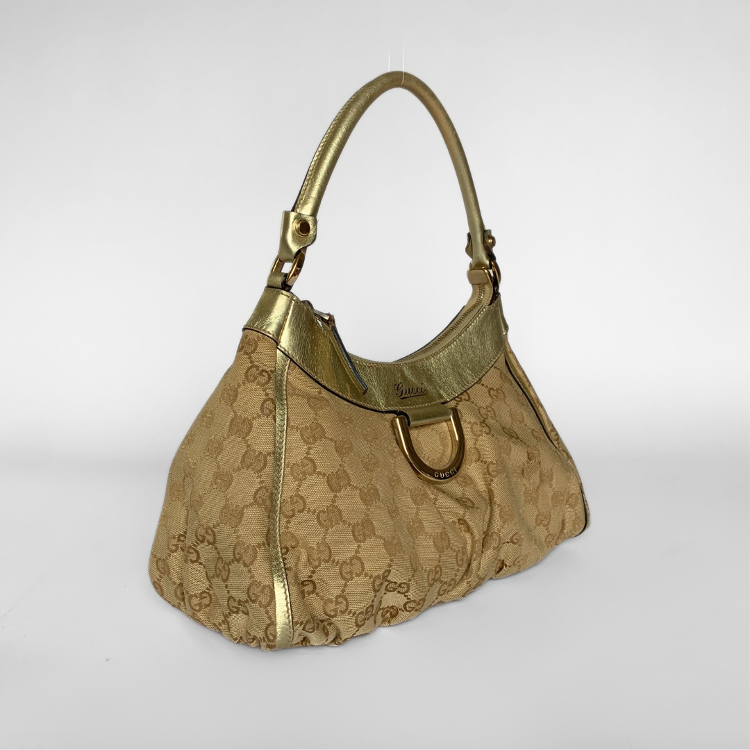 Gucci Abbey D-Ring Shoulderbag Monogram Fabric