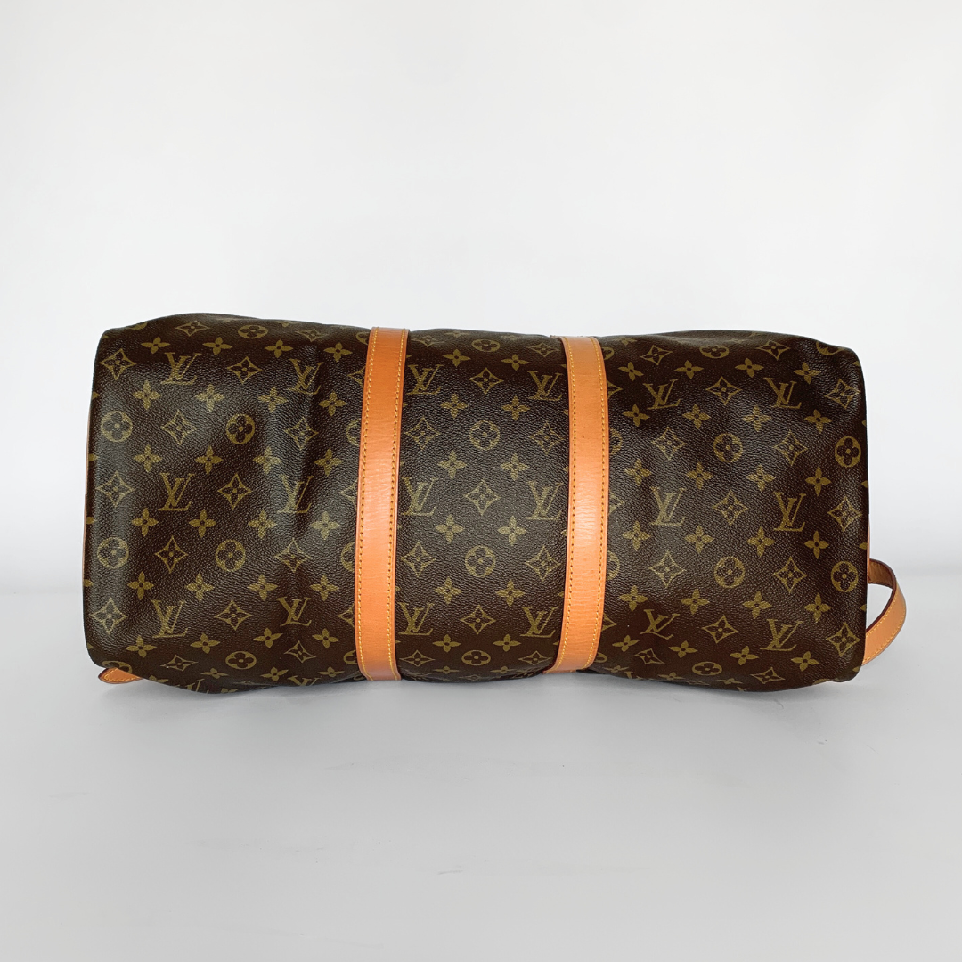 Louis Vuitton Louis Vuitton Keepall 50 Bandouli&egrave;re Monogram Canvas - Handbags - Etoile Luxury Vintage