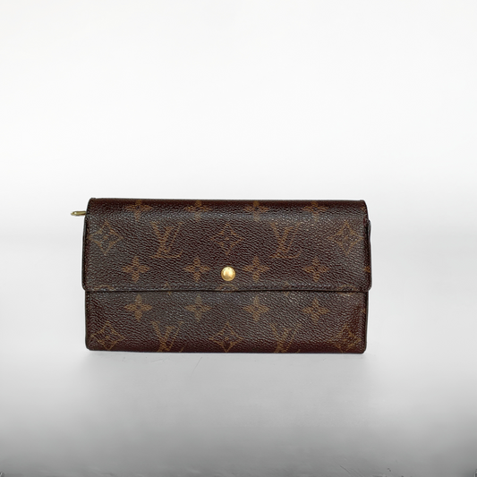 Louis Vuitton Wallet Large Monogram Canvas