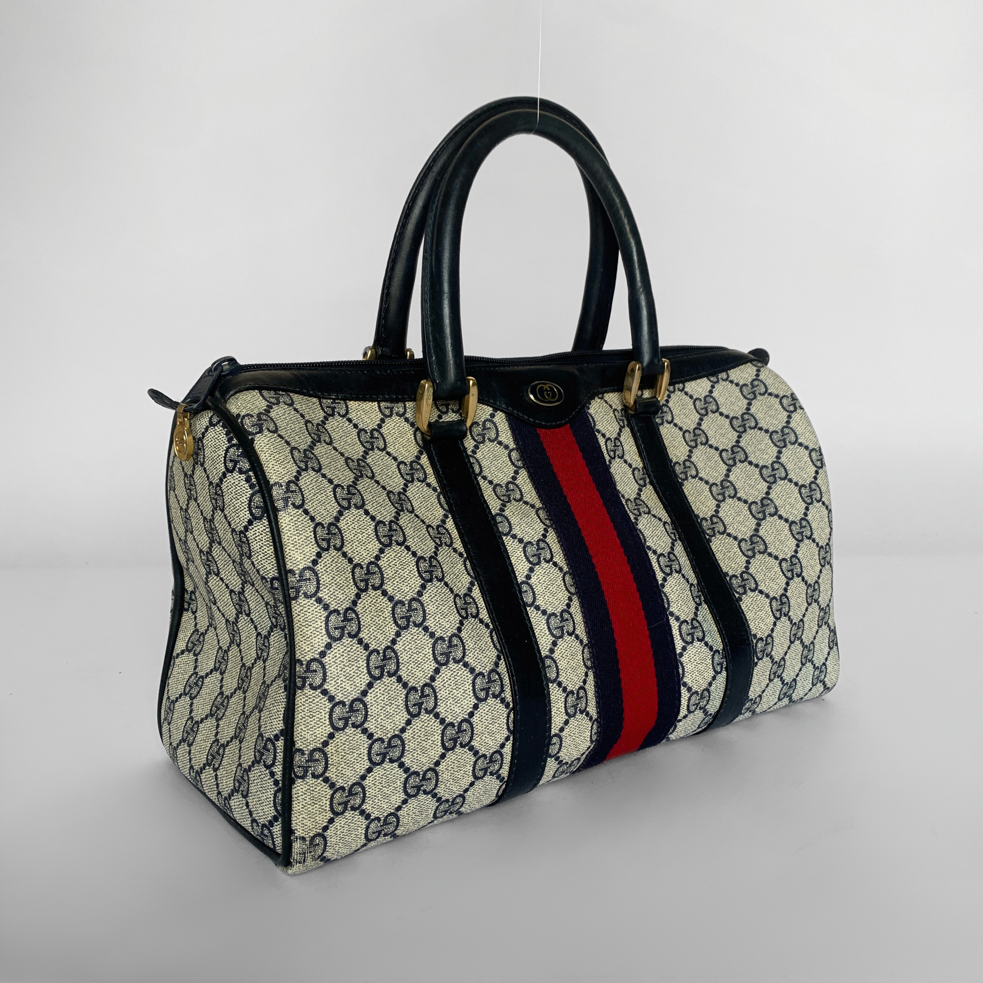 Gucci Gucci GG Boston Bag Canvas - handbags - Etoile Luxury Vintage