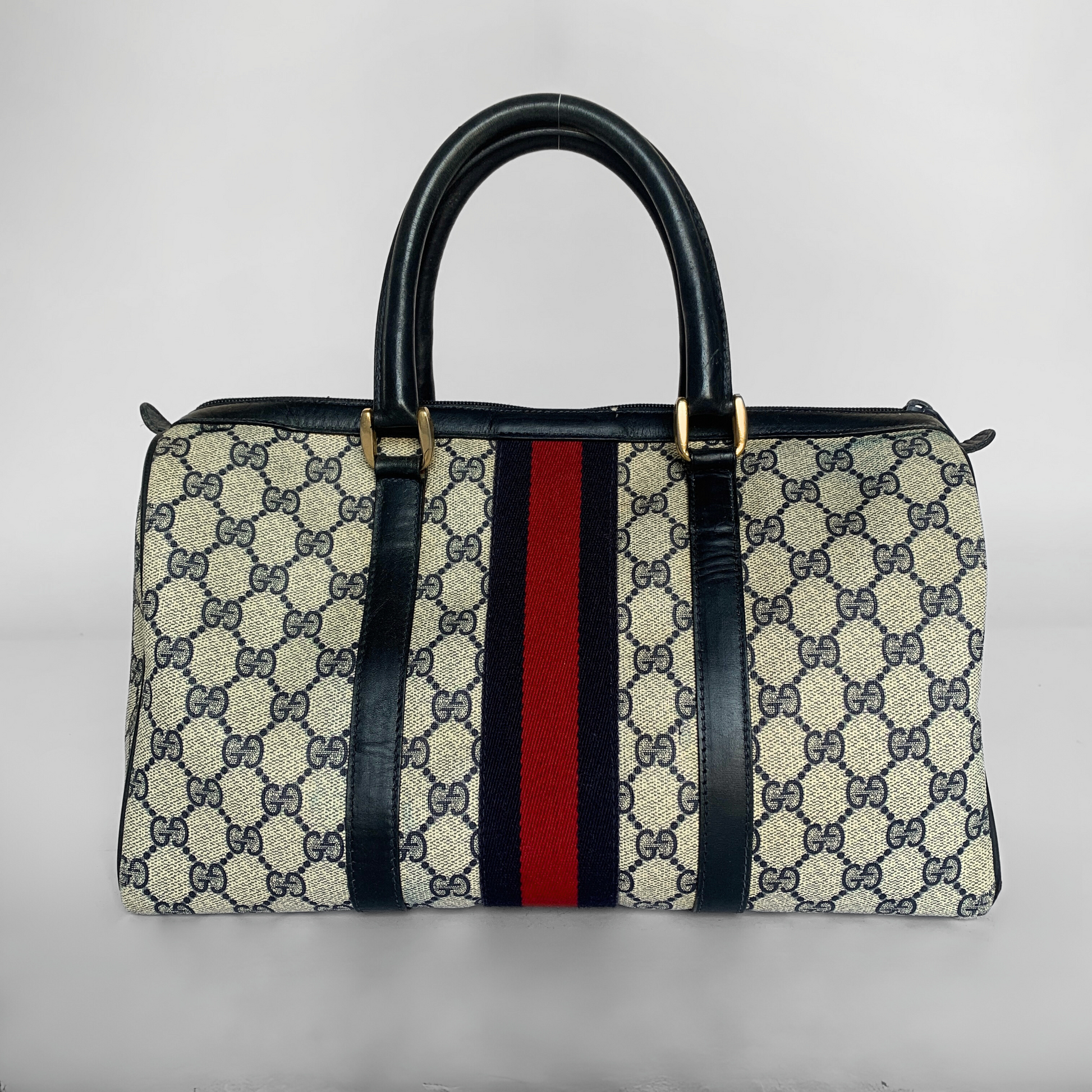 Gucci Gucci GG Boston Bag Canvas - handbags - Etoile Luxury Vintage