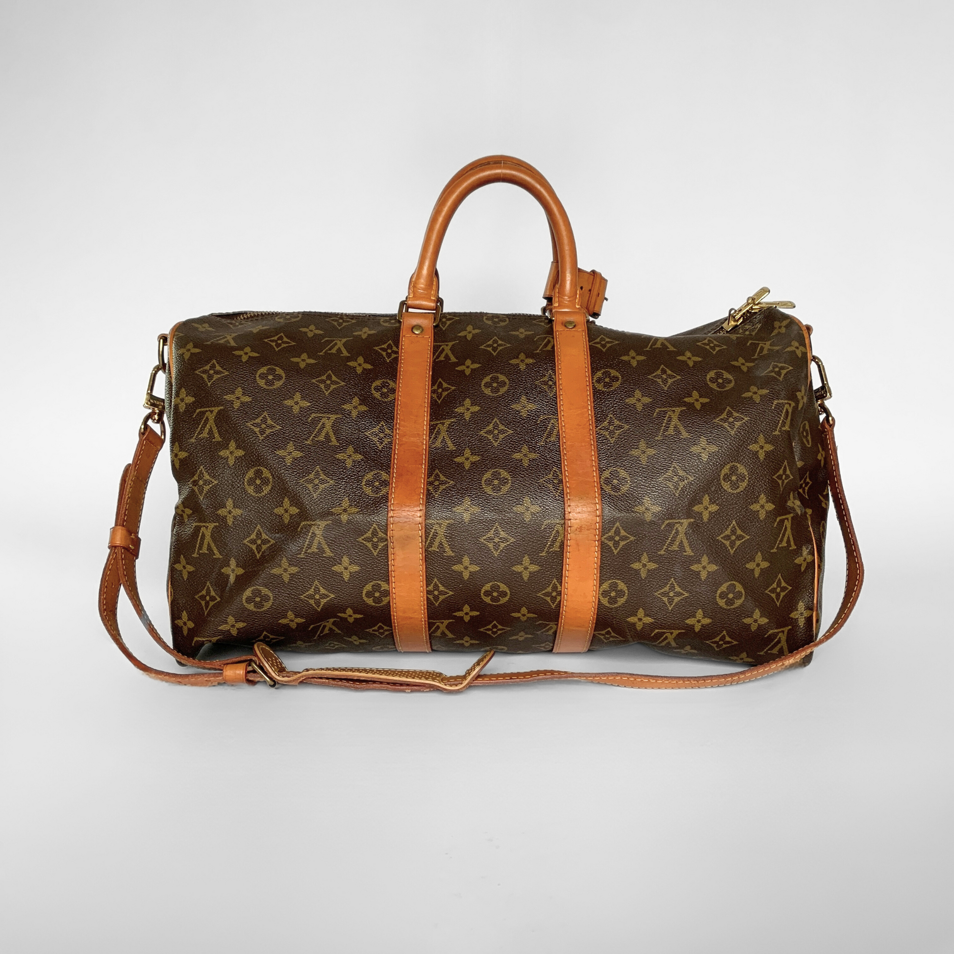 Louis Vuitton Louis Vuitton Keepall 45 Bandouli&egrave;re Monogram Canvas - Handbags - Etoile Luxury Vintage