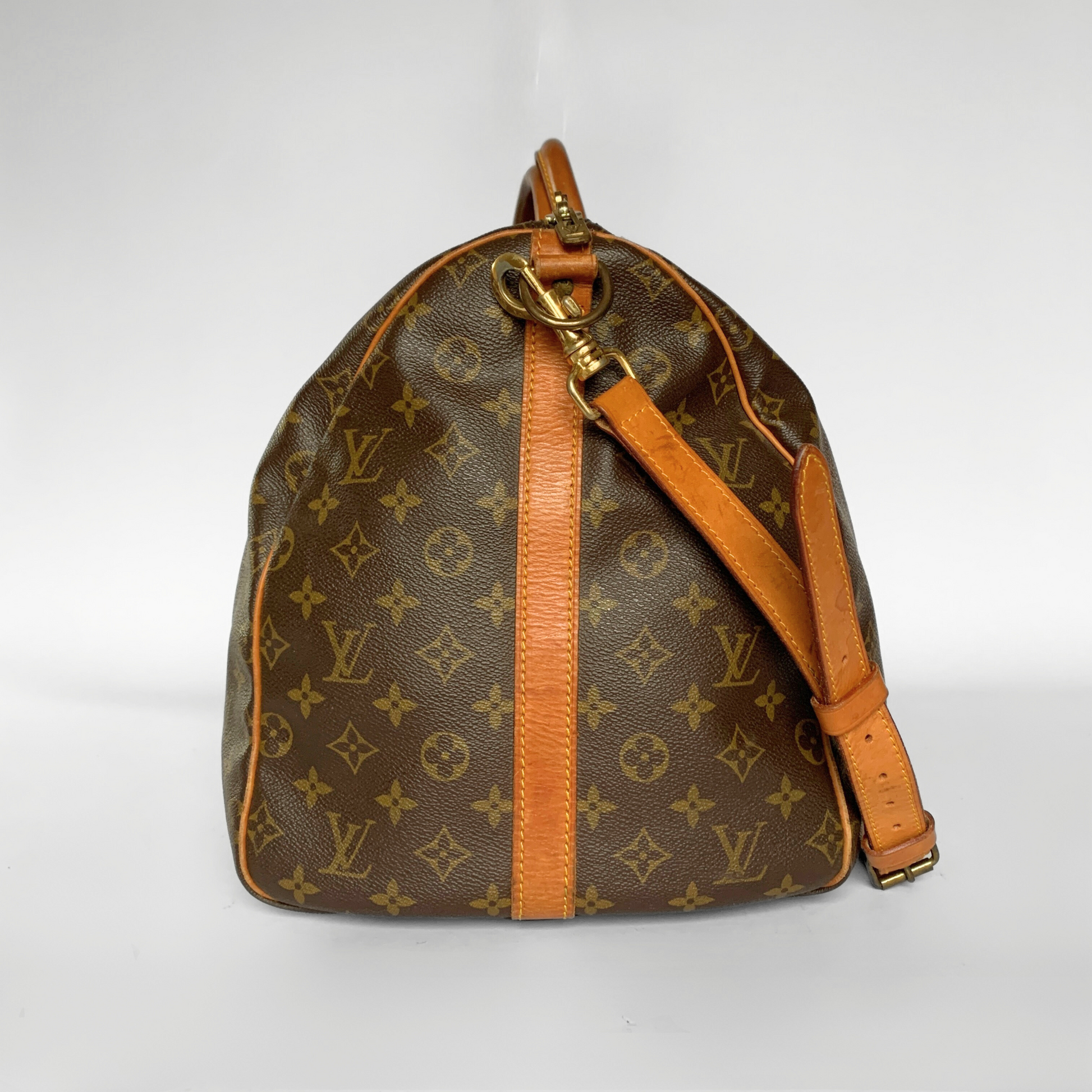 Louis Vuitton Louis Vuitton Keepall 55 Bandouli&egrave;re Monogram Canvas - Handbags - Etoile Luxury Vintage