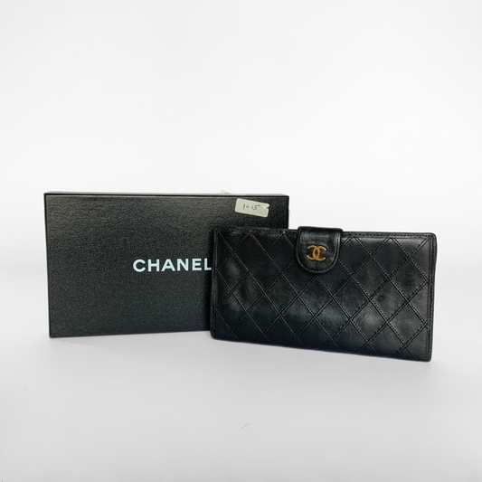 Chanel Chanel CC Wallet Large Lambskin Leather - Wallets - Etoile Luxury Vintage