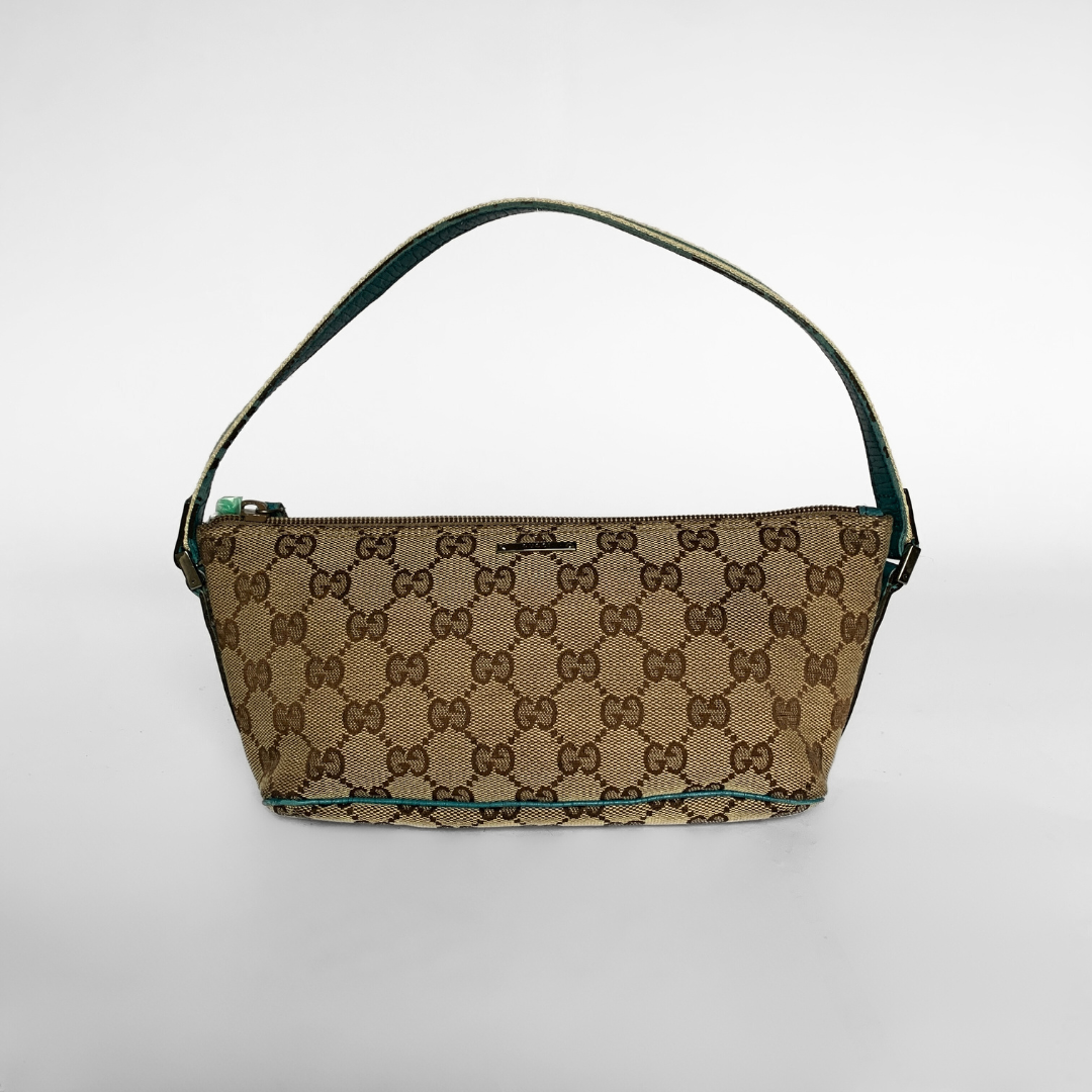 Gucci Gucci Boat Pochette Monogram Canvas - Handbags - Etoile Luxury Vintage