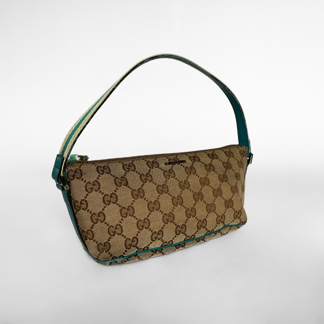 Gucci Gucci Boat Pochette Monogram Canvas - Handbags - Etoile Luxury Vintage