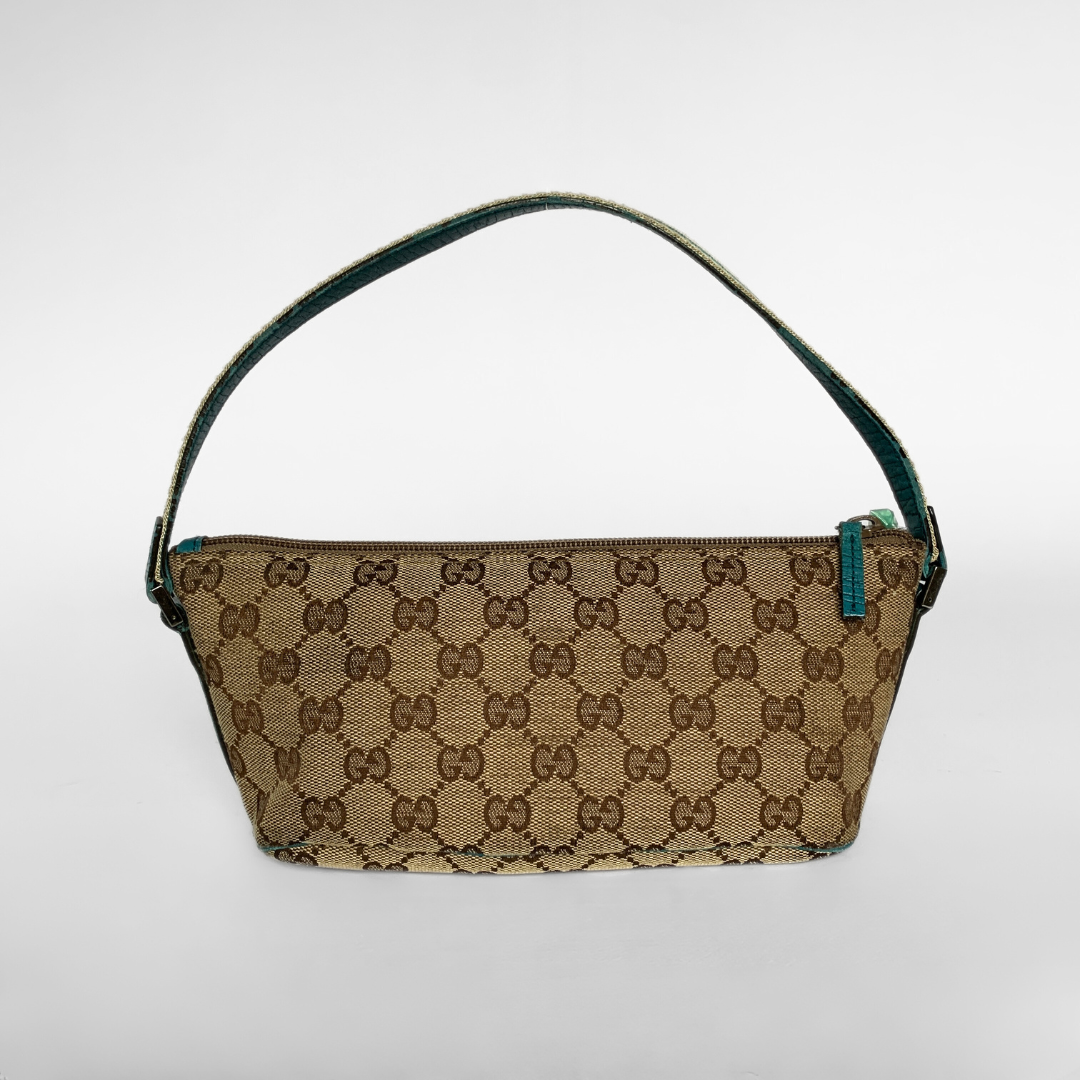 Gucci Gucci Boat Pochette Monogram Canvas - Handbags - Etoile Luxury Vintage