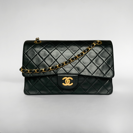 Chanel Chanel Classic Double Flap Bag Medium Lambskin Leather - Crossbody bags - Etoile Luxury Vintage