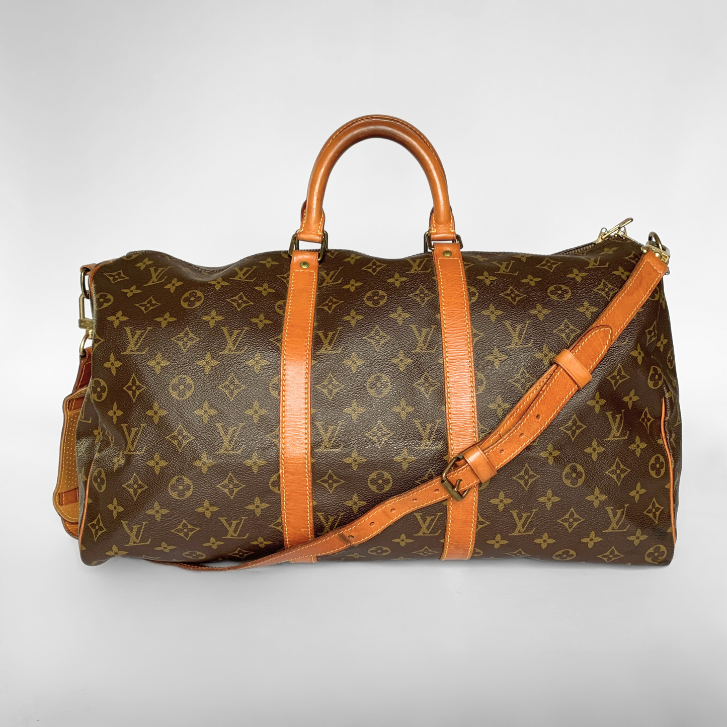 Louis Vuitton Louis Vuitton Keepall 50 Bandouli&egrave;re Monogram Canvas - Handbags - Etoile Luxury Vintage