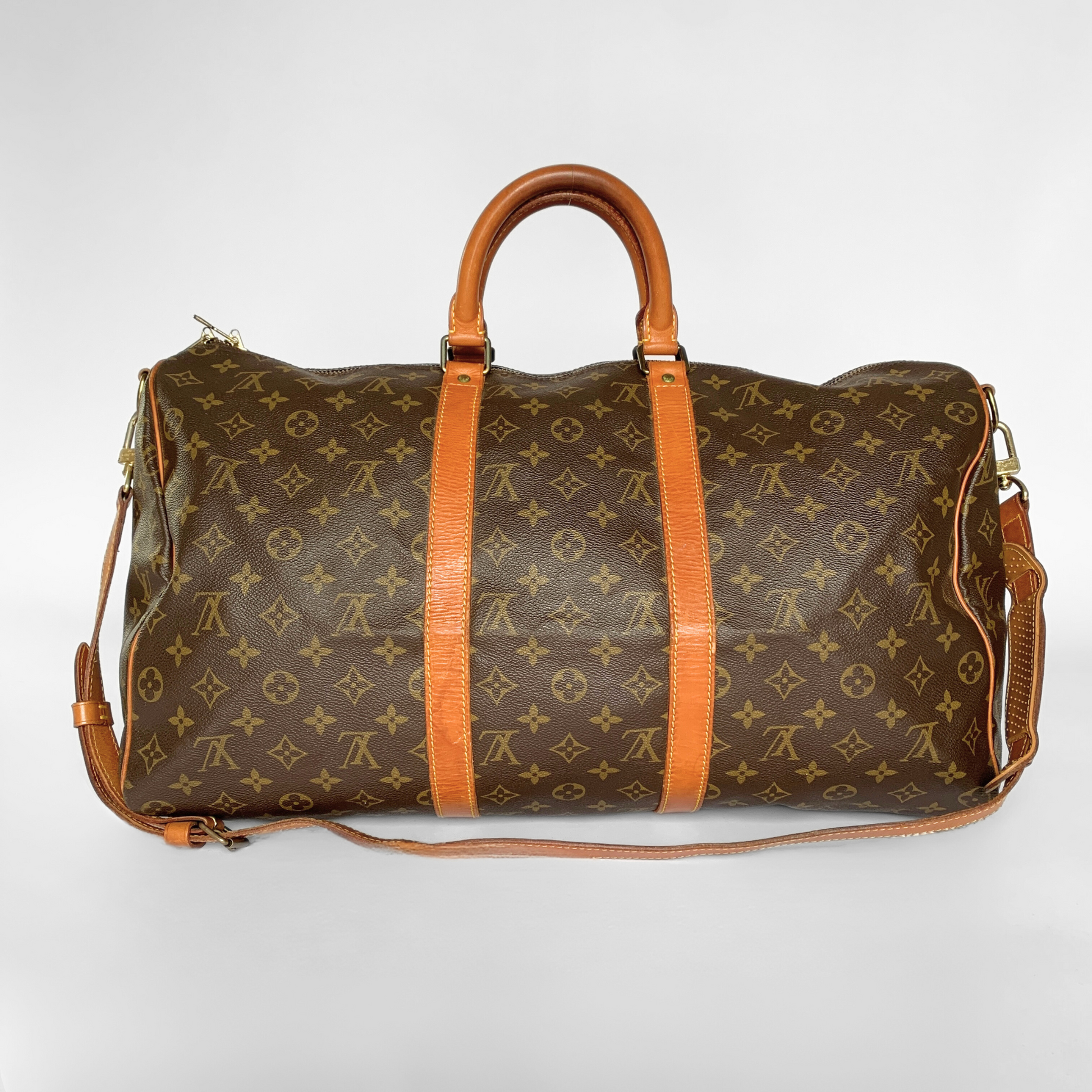 Louis Vuitton Louis Vuitton Keepall 50 Bandouli&egrave;re Monogram Canvas - Handbags - Etoile Luxury Vintage