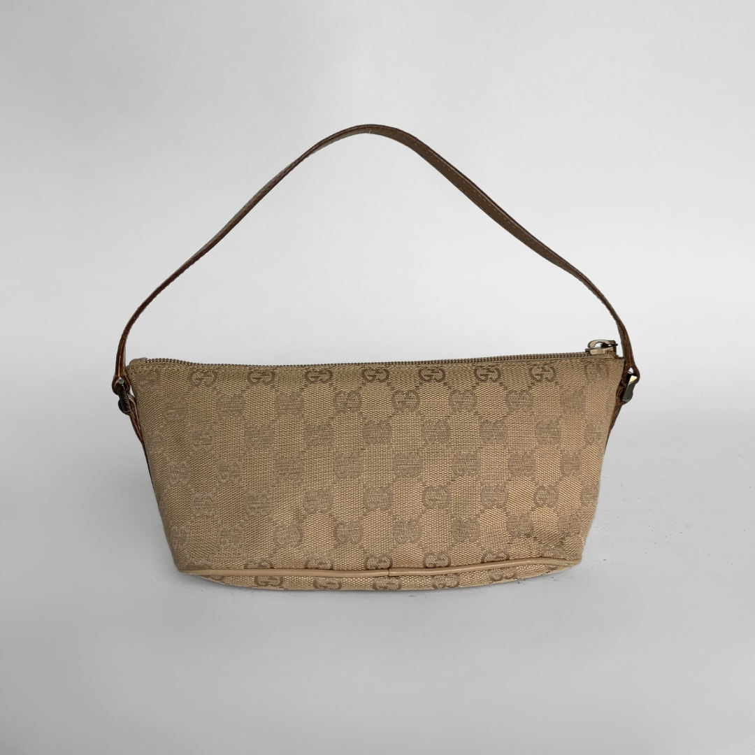 Gucci Gucci Boat Pochette Monogram Canvas - Handbags - Etoile Luxury Vintage