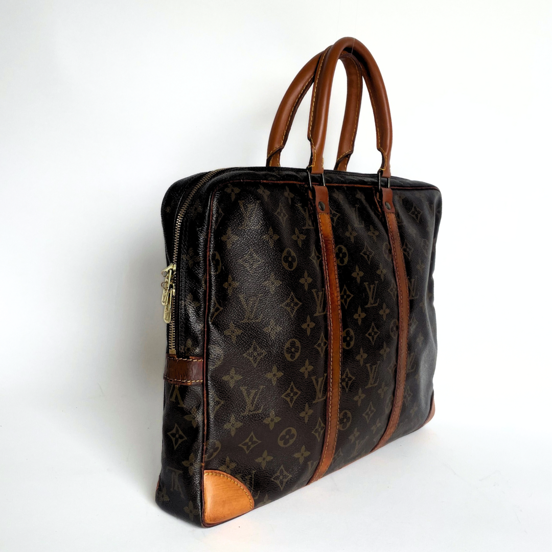 Louis Vuitton Louis Vuitton Porte de Voyage Documents Monogram Canvas - Handbags - Etoile Luxury Vintage