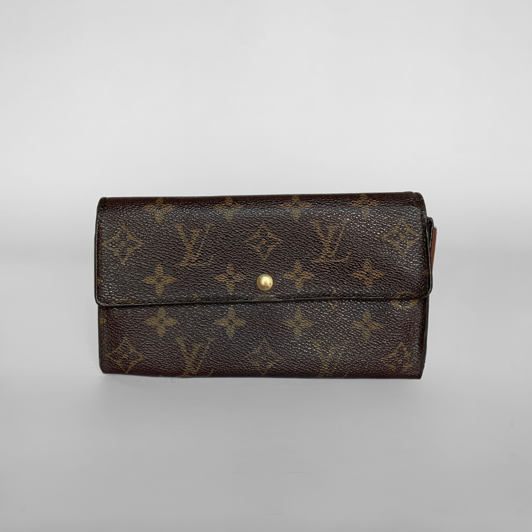 Louis Vuitton Wallet Large Monogram Canvas