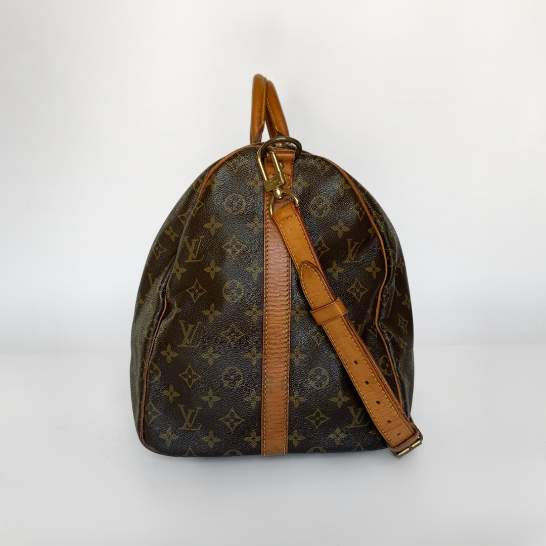 Louis Vuitton Louis Vuitton Keepall 55 Bandouli&egrave;re Monogram Canvas - Handbags - Etoile Luxury Vintage