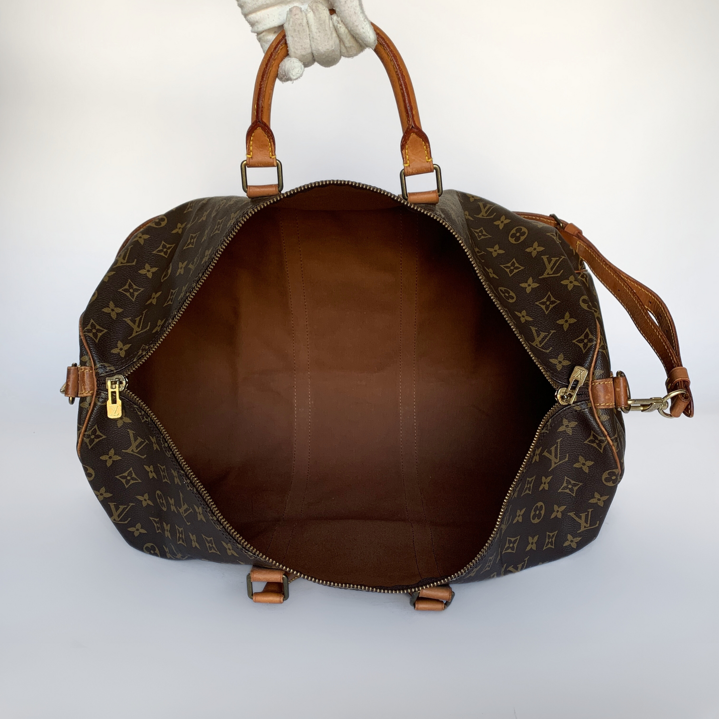 Louis Vuitton Louis Vuitton Keepall 55 Bandouli&egrave;re Monogram Canvas - Travel bags - Etoile Luxury Vintage