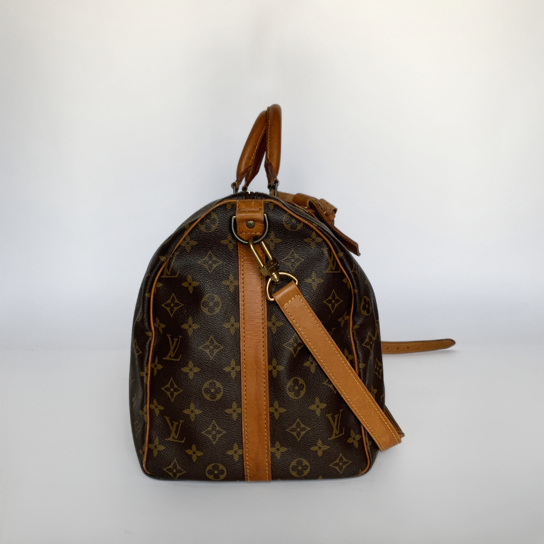 Louis Vuitton Louis Vuitton Keepall 50 Bandouli&egrave;re Monogram Canvas - Handbags - Etoile Luxury Vintage