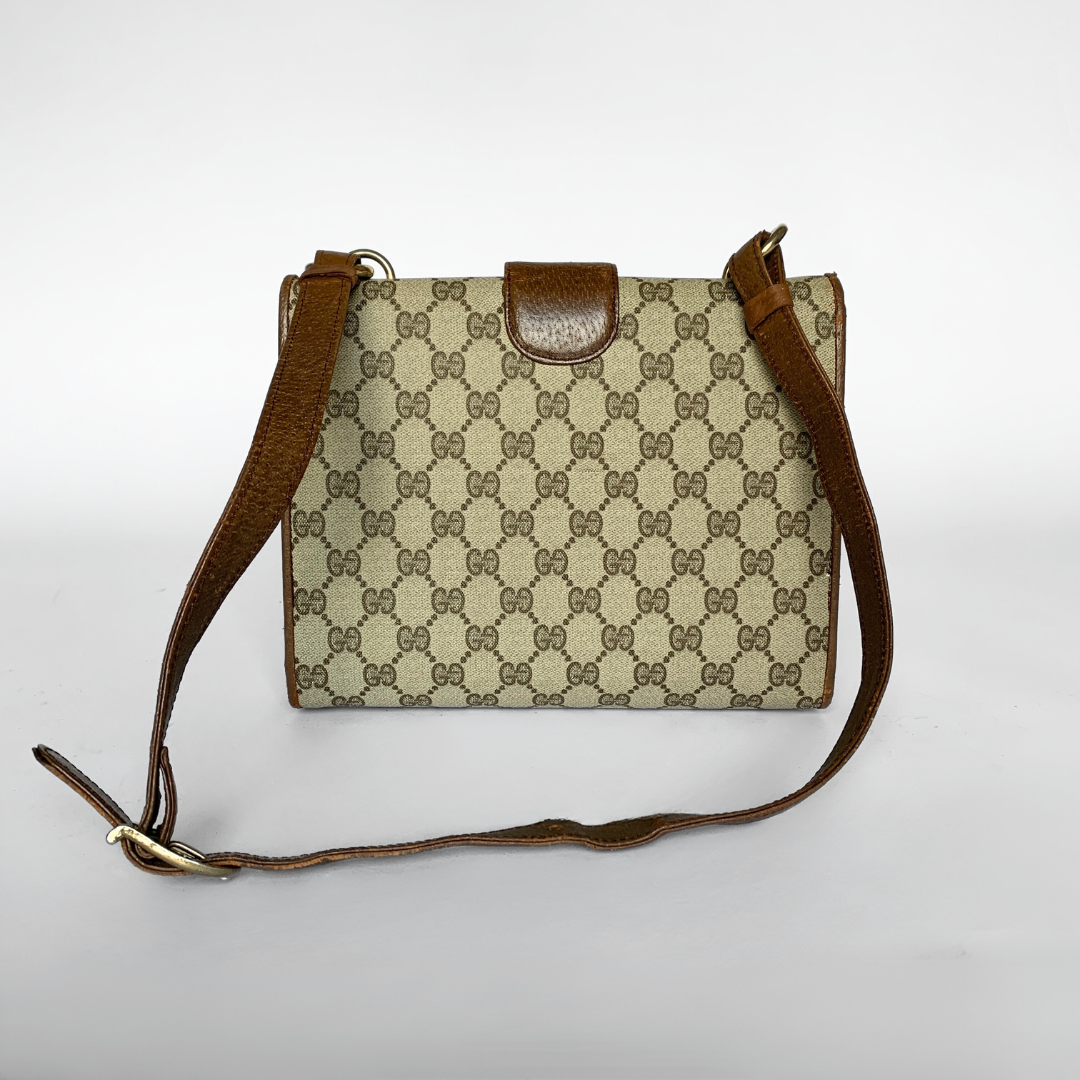 Gucci Gucci GG Canvas Print Bag - Shoulder bags - Etoile Luxury Vintage