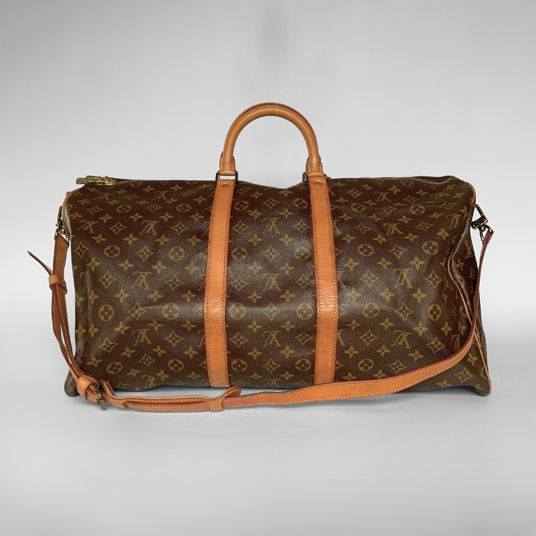 Louis Vuitton Louis Vuitton Keepall 55 Bandouli&egrave;re Canvas - Handbags - Etoile Luxury Vintage