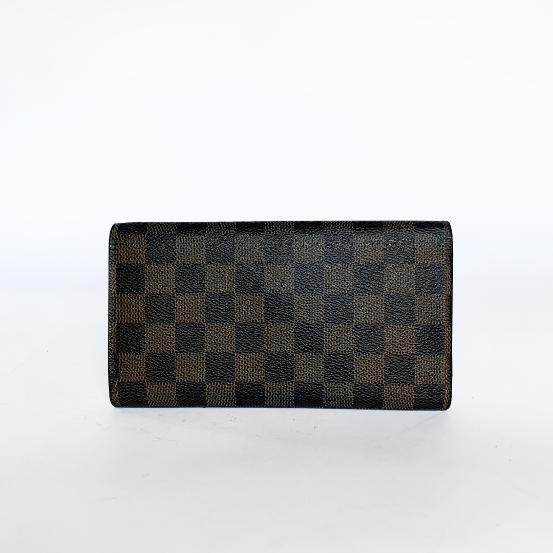 Louis Vuitton Louis Vuitton Porte Tresor International Wallet Damier Ebene Canvas - Wallets - Etoile Luxury Vintage